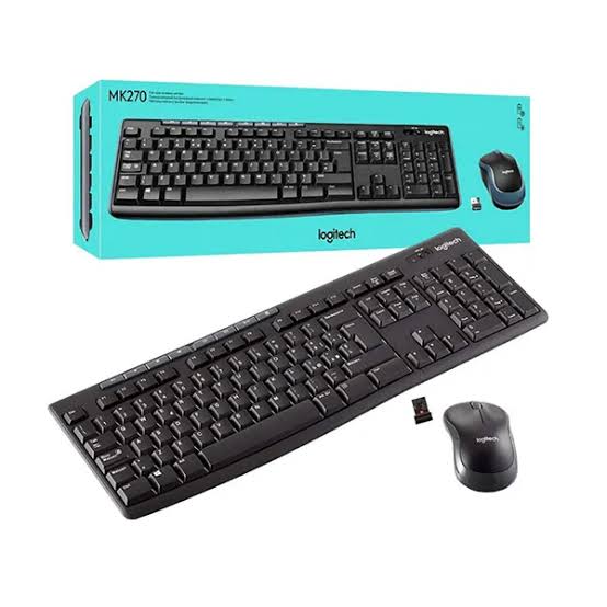 لاجیتک کیبرد و موس مدل mk270