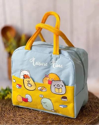 کیف ظرف غذا فانتزی جیب دار طرح جور 12-8