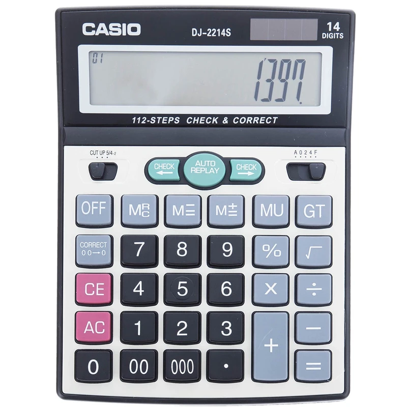 کاسیو ماشین حساب مدل dg2214s