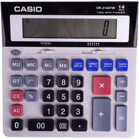 کاسیو ماشین حساب مدل dr-2140tw