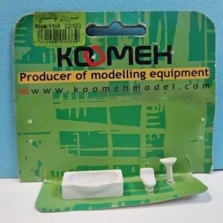 کومه سرویس بهداشتی ارس کد co1373 مقیاس 1/100